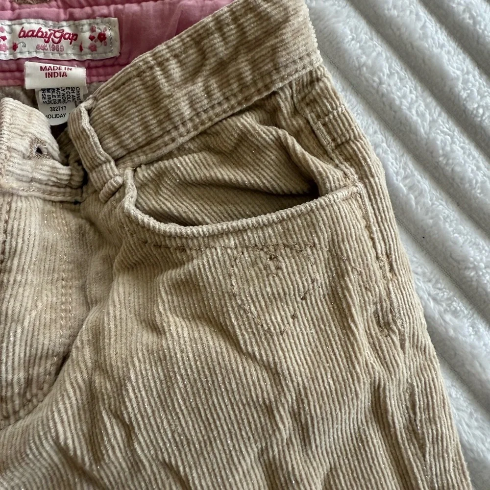 GAP Kids Tan Corduroy Trousers